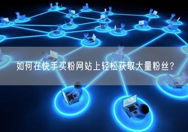 如何在快手买粉网站上轻松获取大量粉丝?